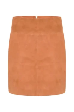 Real Suede Mini Skirt
