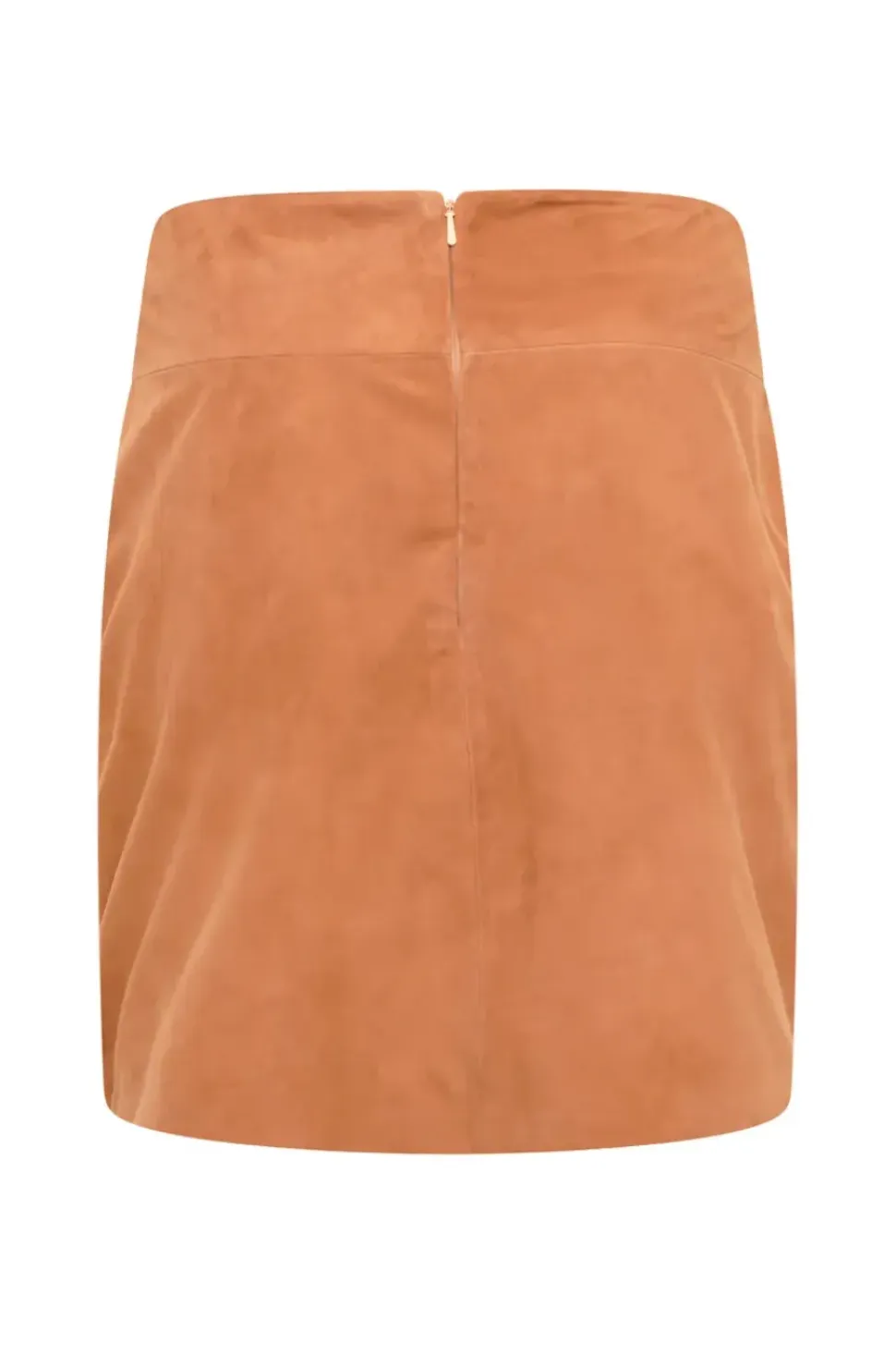 Real Suede Mini Skirt