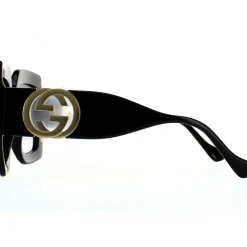 Rectangle Black Grey Gradient Sunglasses