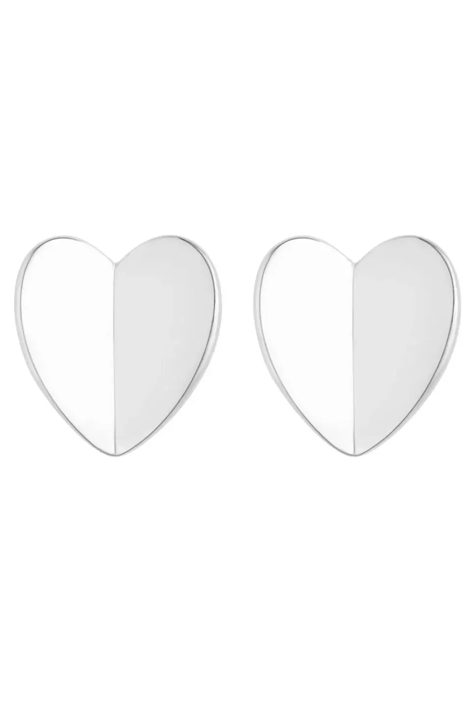 Recycled Sterling Silver 925 Clean Polished Twist Hoop Earrings