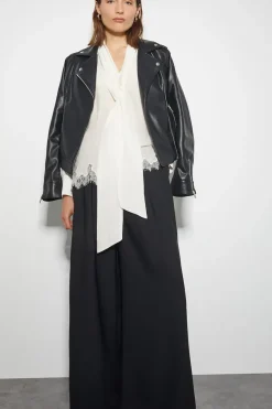 Reece Lacy Pussybow Blouse