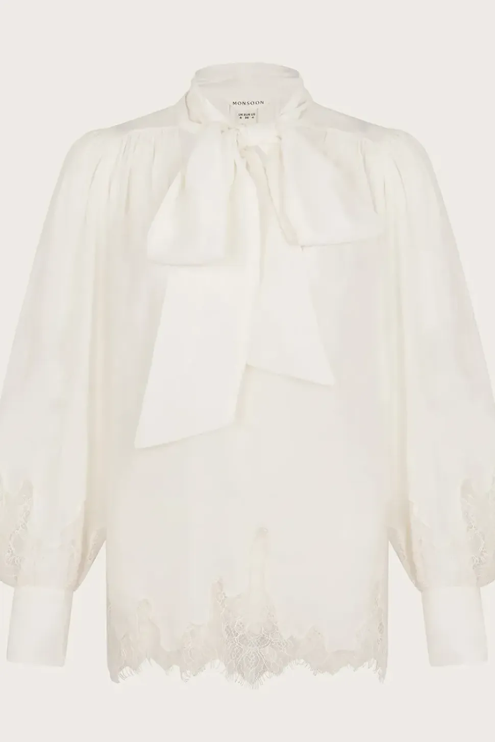 Reece Lacy Pussybow Blouse