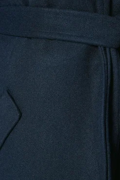 Relaxed Belted Wrap Coat