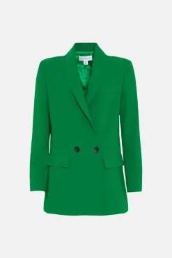 Relaxed Double Breasted Blazer