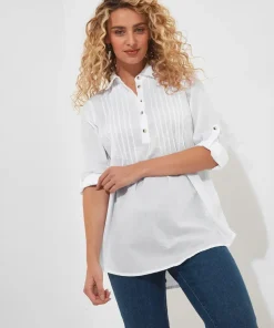 Relaxed Tab Sleeve Shirt
