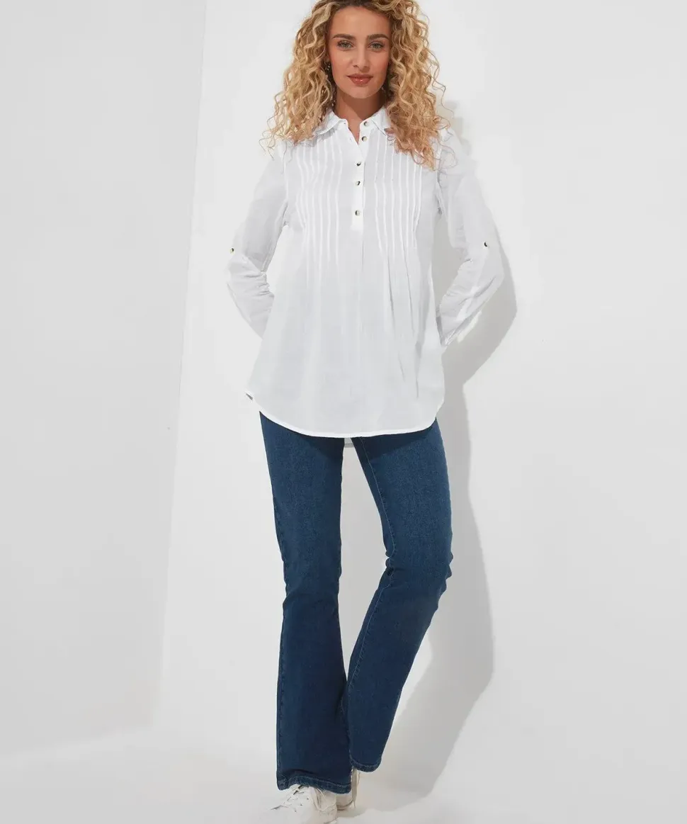 Relaxed Tab Sleeve Shirt