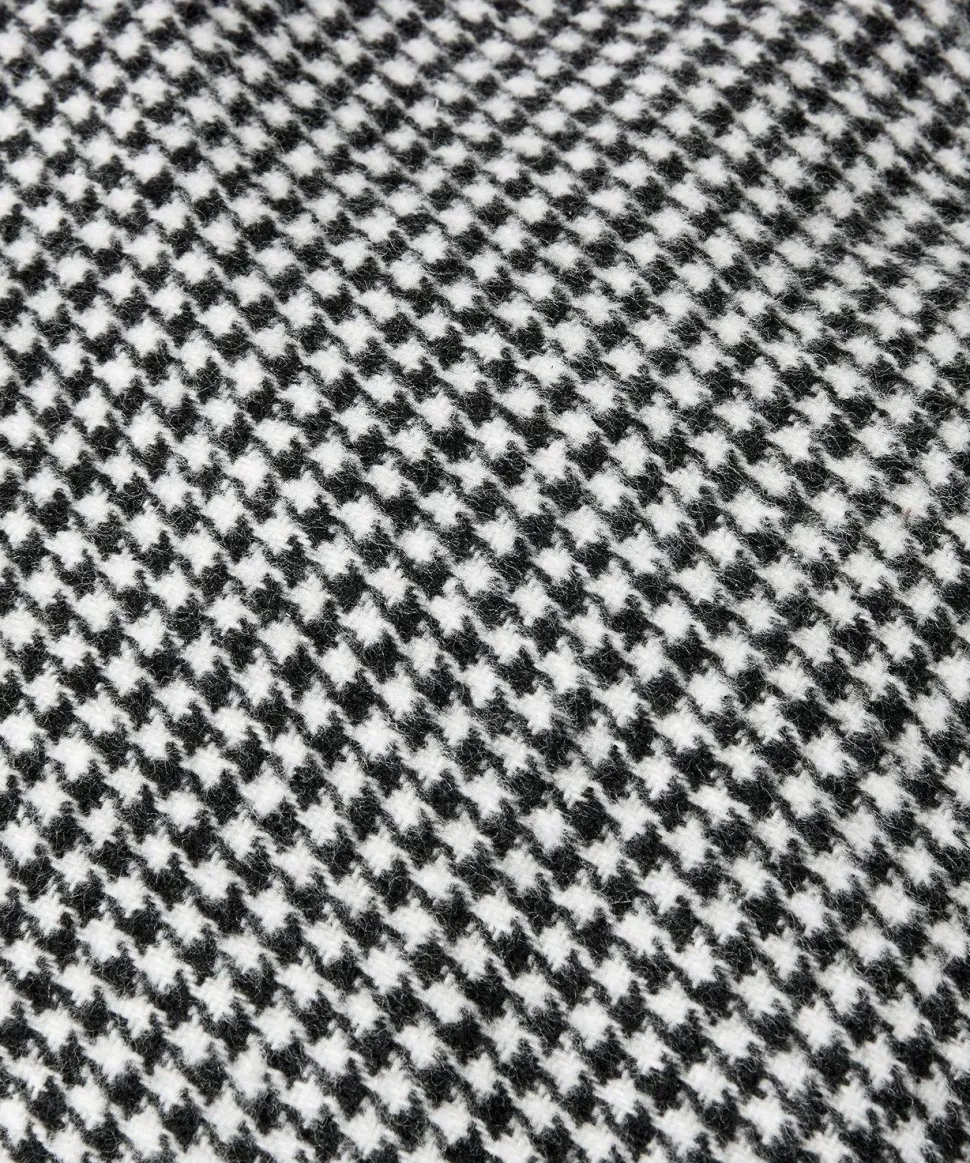 Retro Dogtooth Check Cap