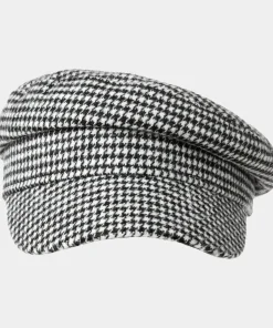 Retro Dogtooth Check Cap