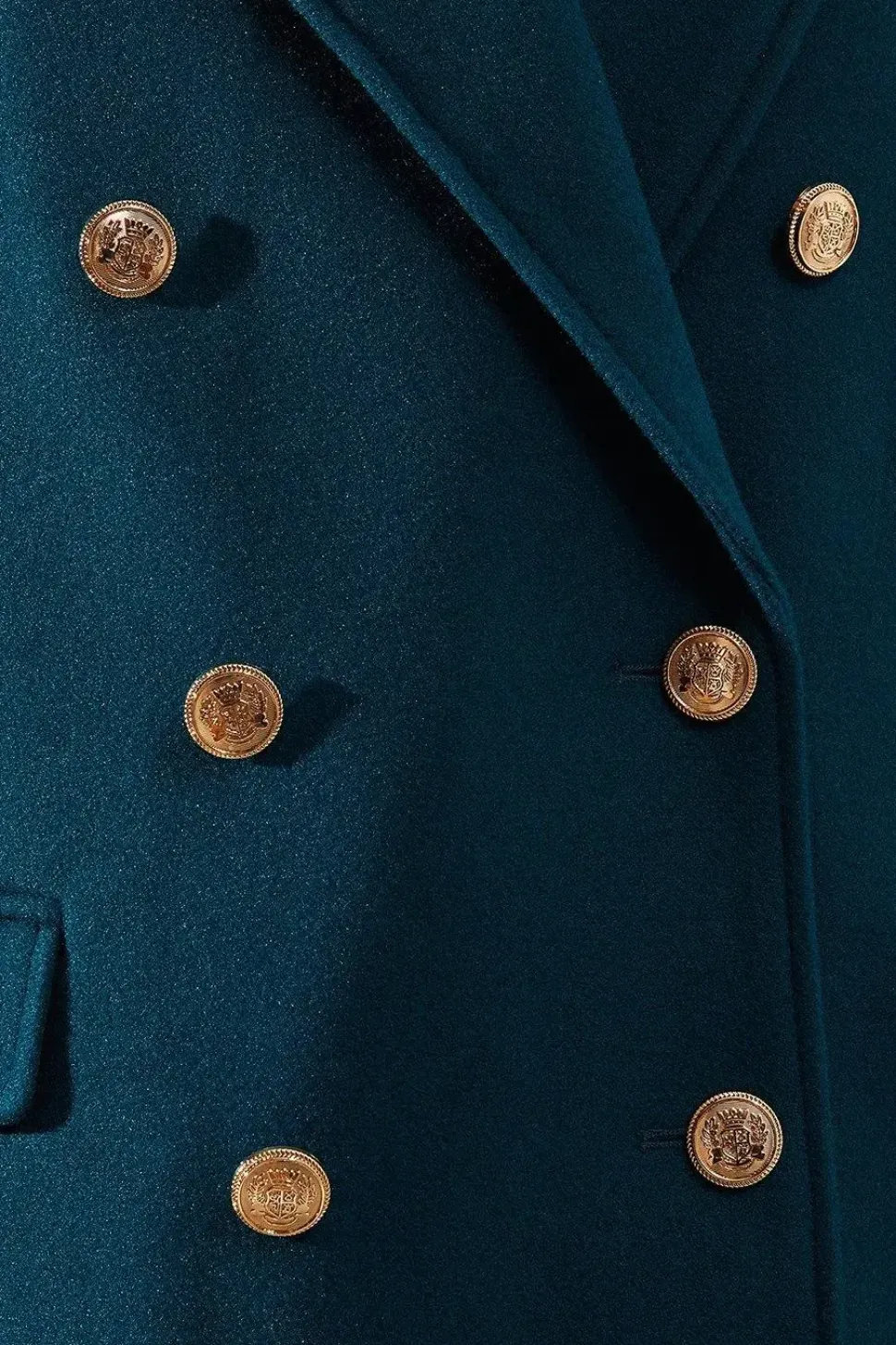 Revere Collar Blazer Coat