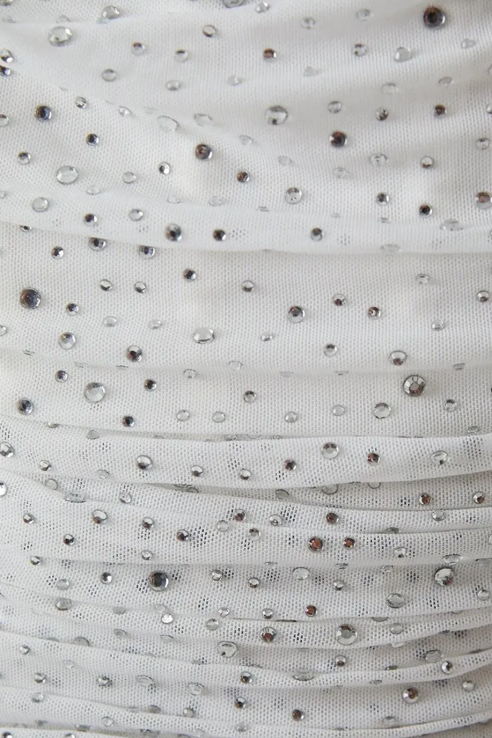 Rhinestone Jersey Corset Wedding Dress