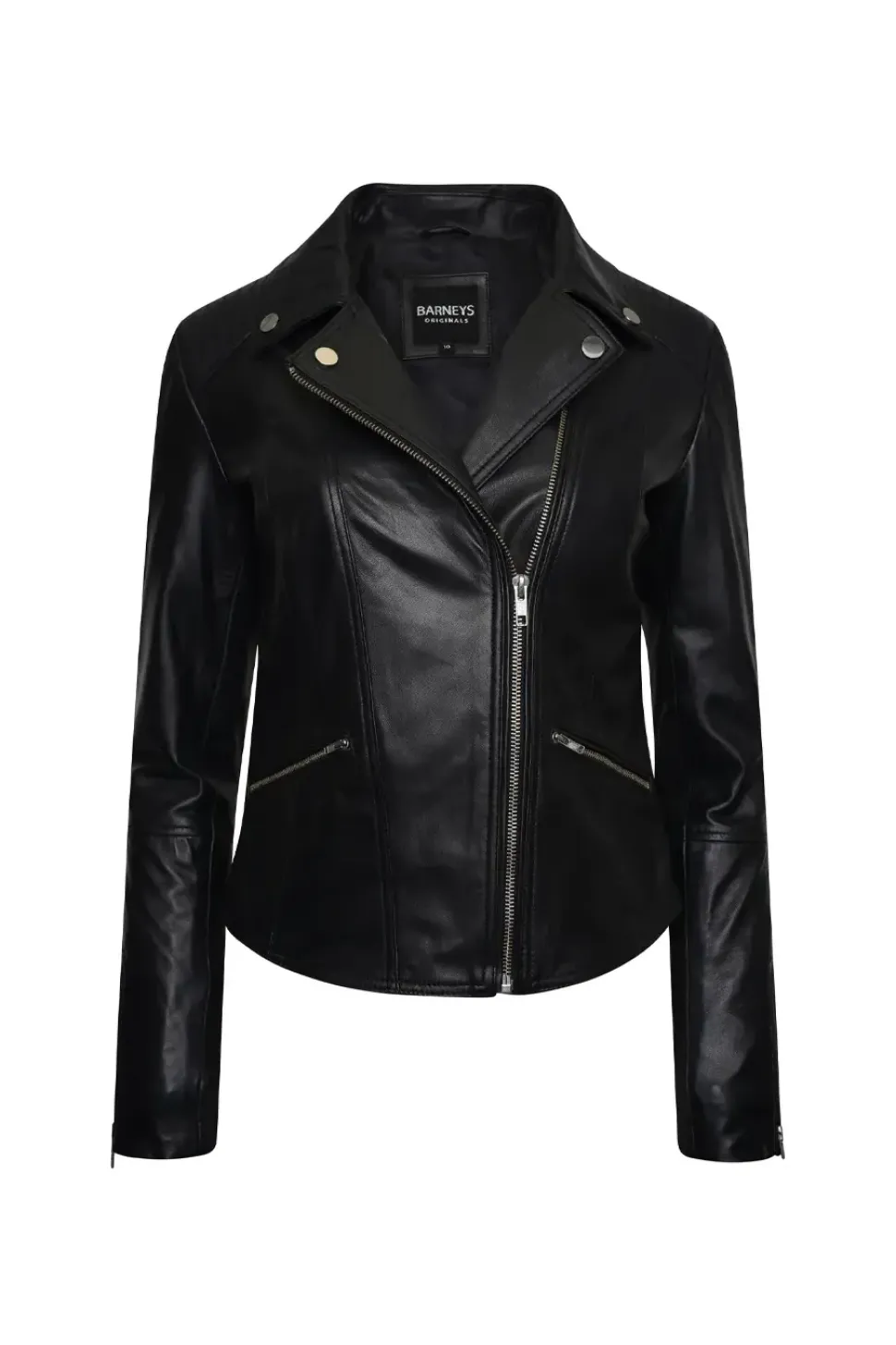 Ribbed Leather Jacket