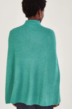 Ribbed Poncho