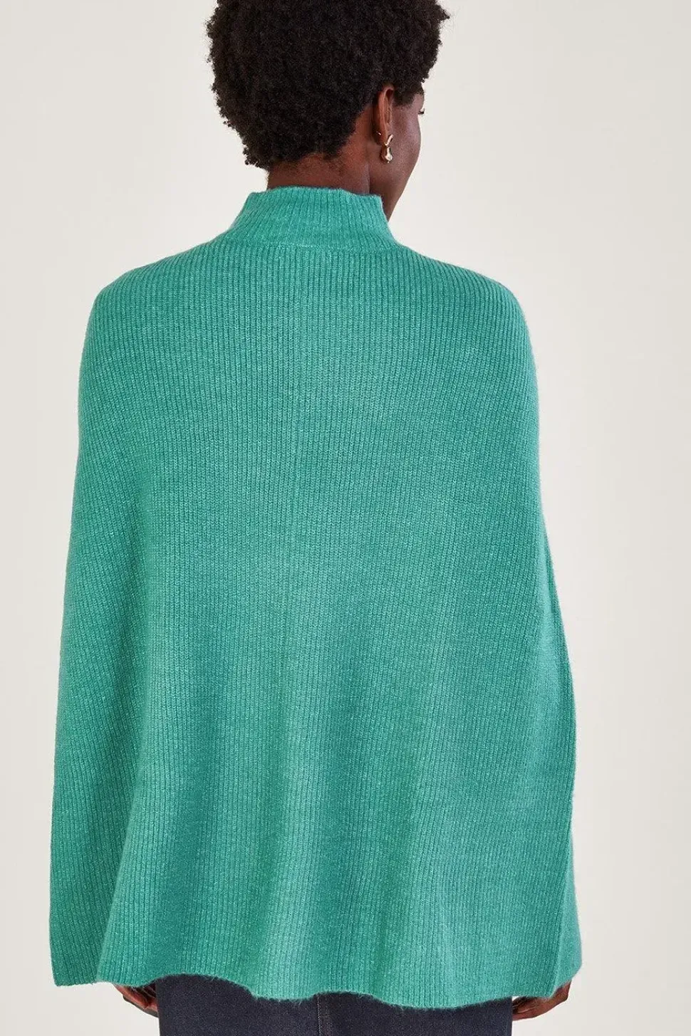 Ribbed Poncho
