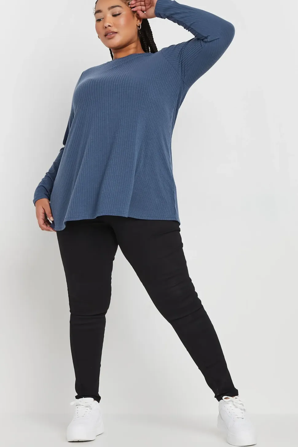 Ribbed Swing Top