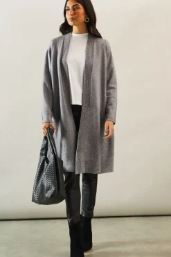 Rib Edge to Edge Longline Cardigan