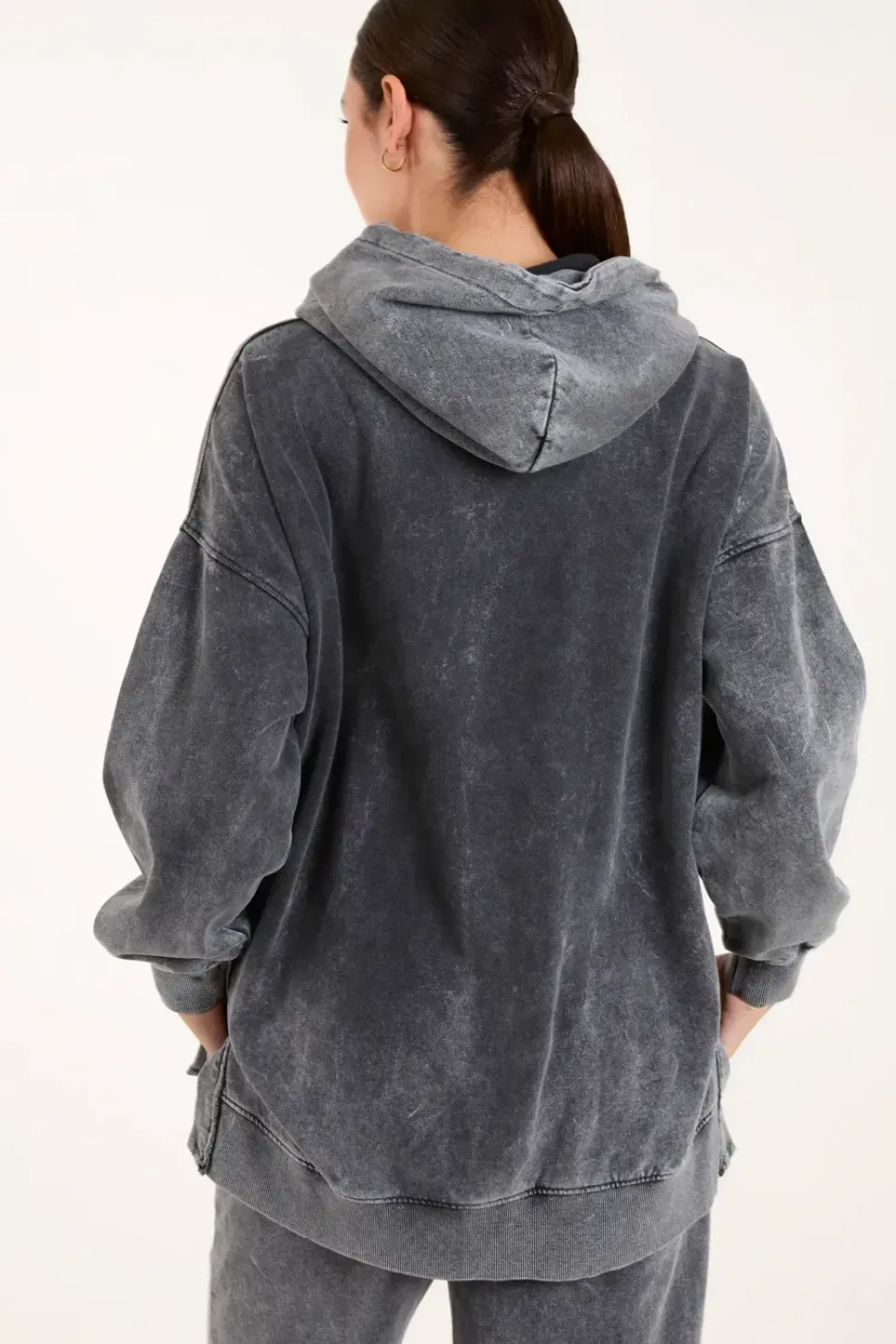 Rock & Roll Acid Wash Hoodie