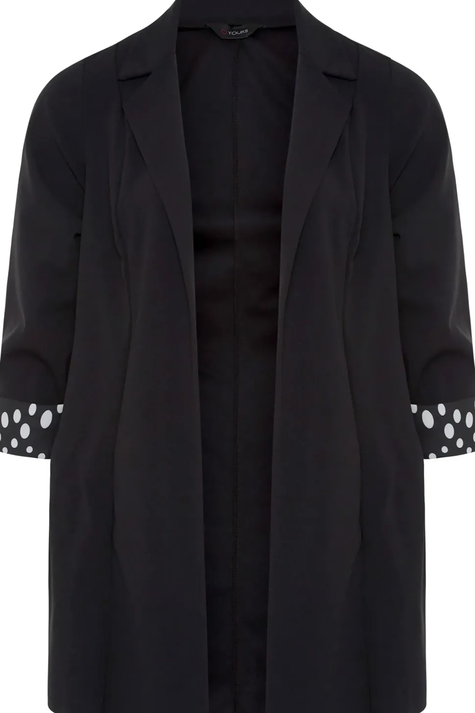 Roll Back Sleeve Blazer