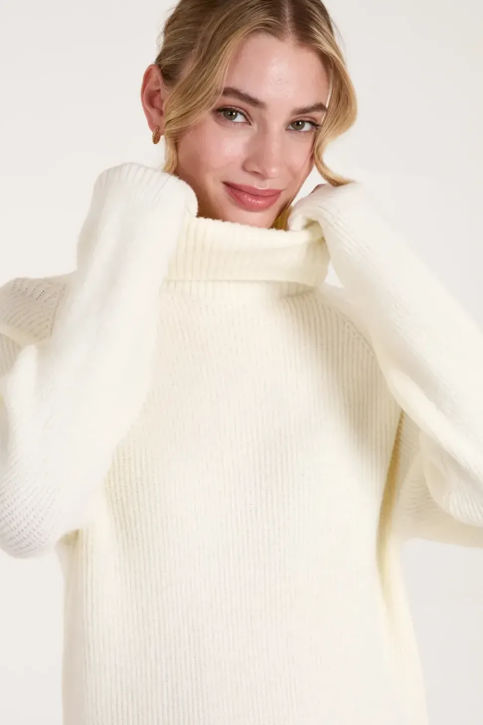 Roll Neck Jumper Dress
