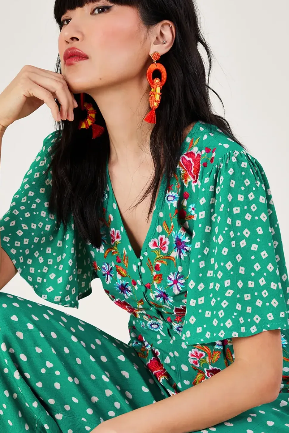 Rori Embroidered Jumpsuit