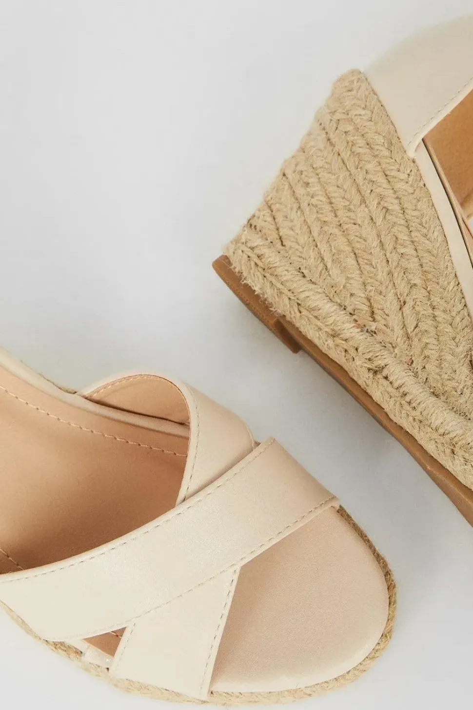 Rosie Cross Strap Wedges