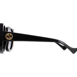 Round Black Grey GG1257S