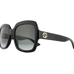 Round Black Grey Gradient Sunglasses