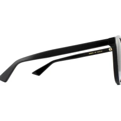 Round Black Grey Gradient Sunglasses