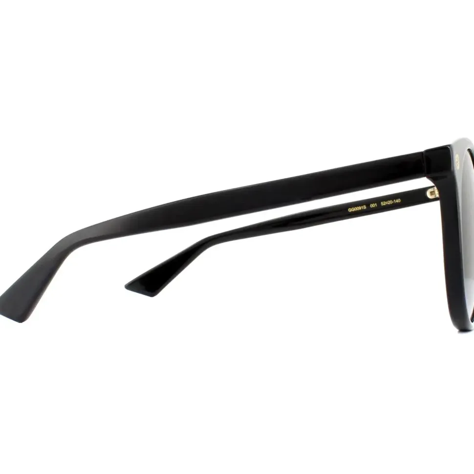 Round Black Grey Gradient Sunglasses