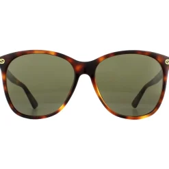 Round Havana Brown Sunglasses