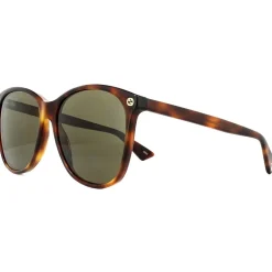 Round Havana Brown Sunglasses