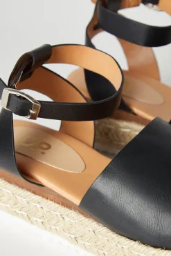 Rubi Ankle Strap Espadrille Wedge Sandals