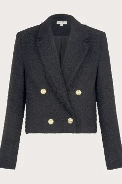 Rubi Crop Tweed Blazer