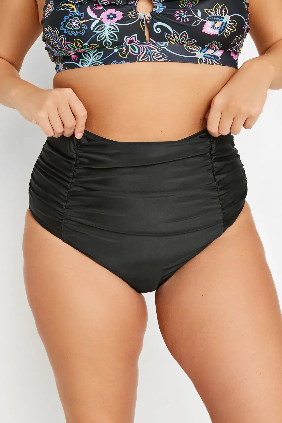 Ruched Bikini Briefs