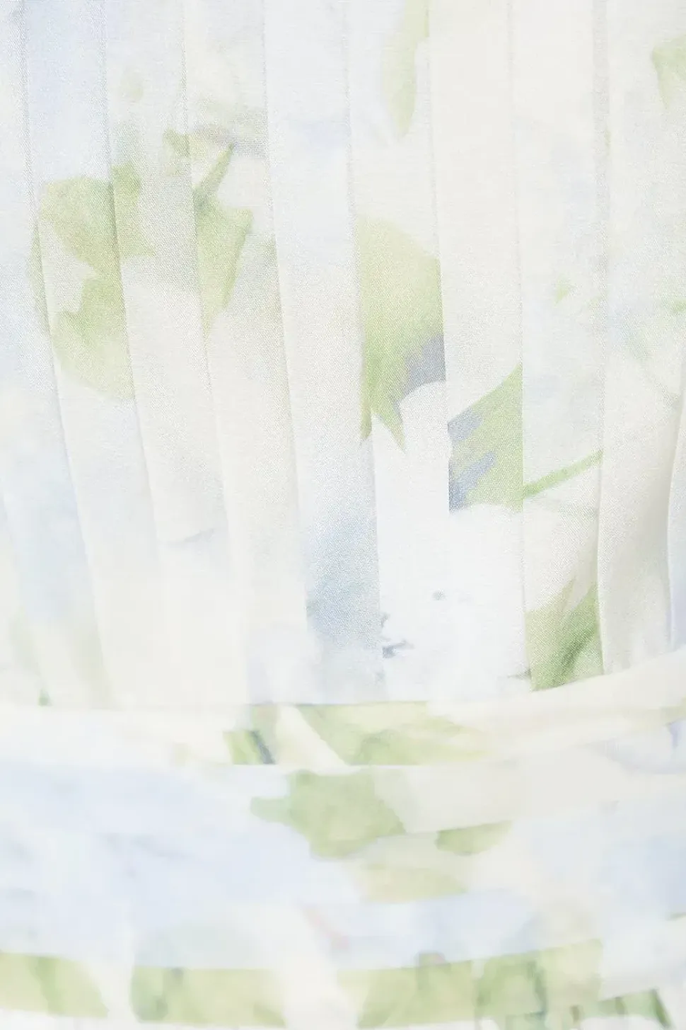 Ruched Bust Organza Tiered Midi Dress