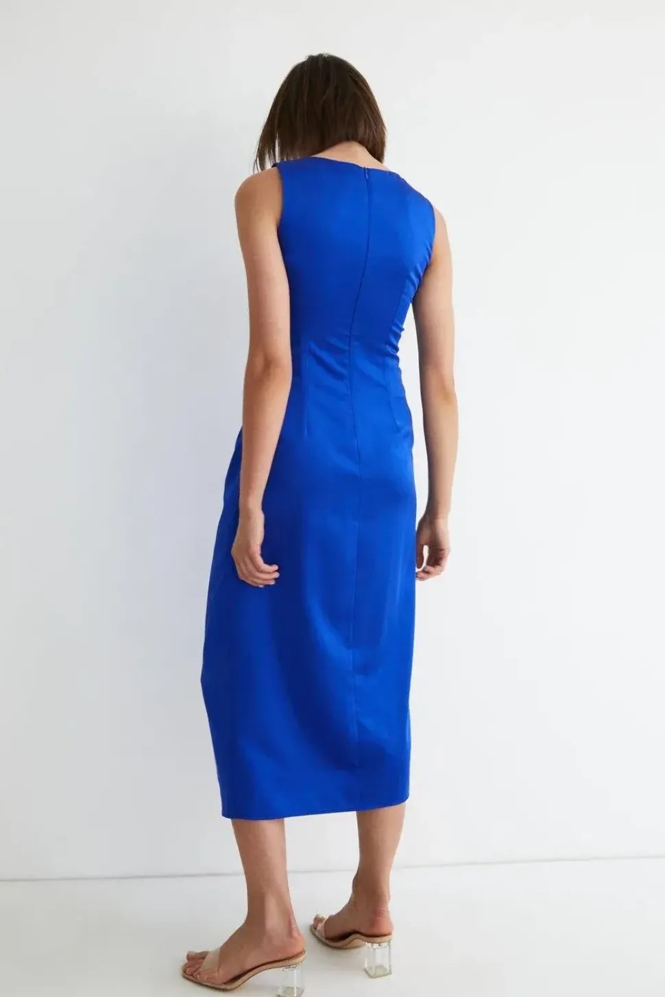 Ruched Midi Dress