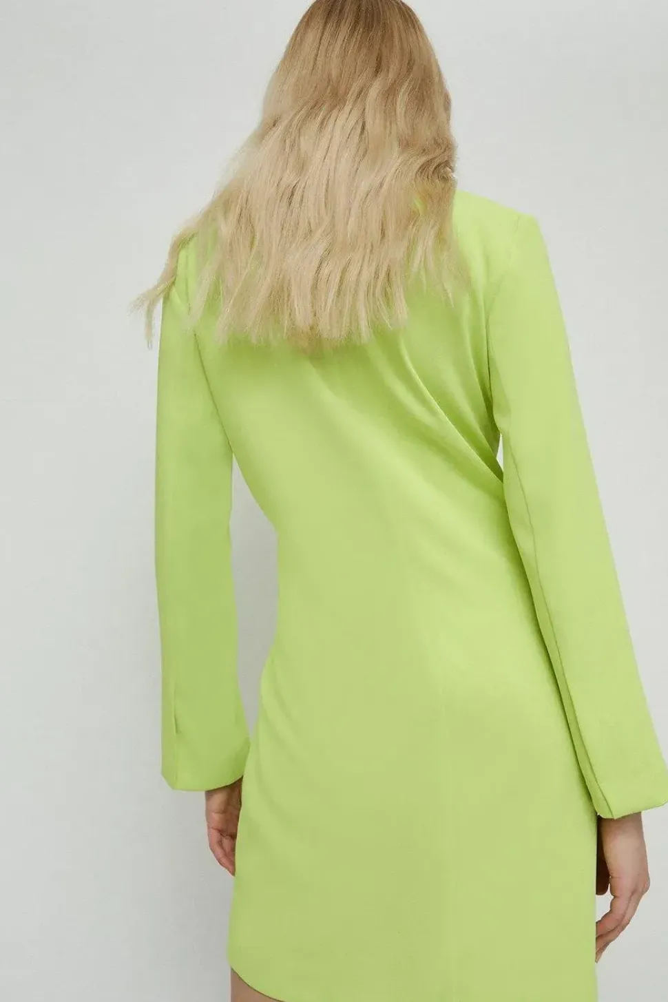 Ruched Side Blazer Dress