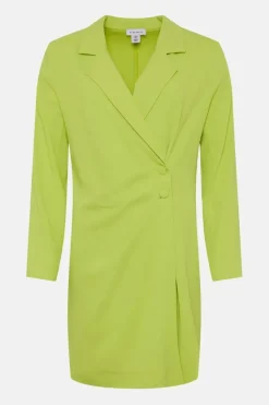 Ruched Side Blazer Dress