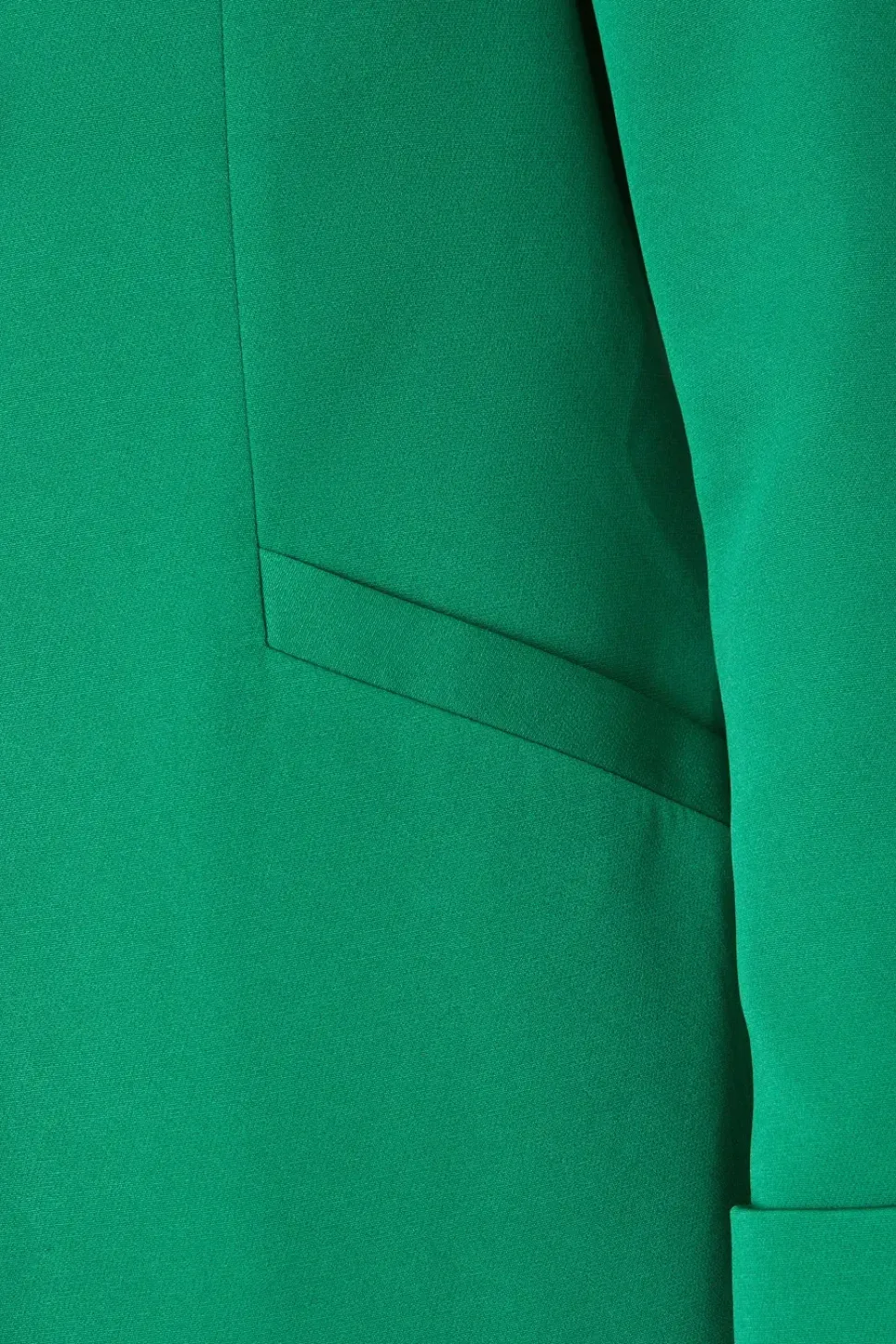 Ruched Sleeve Blazer