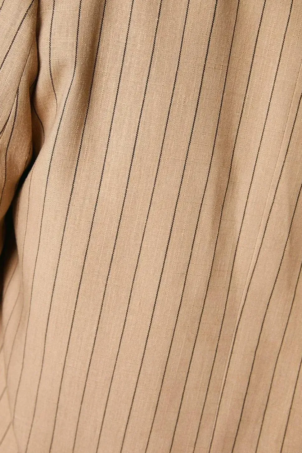 Ruched Sleeve Single Breasted Blazer