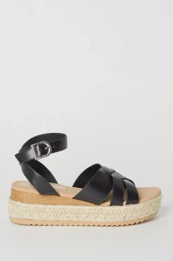 Rudi Interwoven Espadrille Wedge Sandals