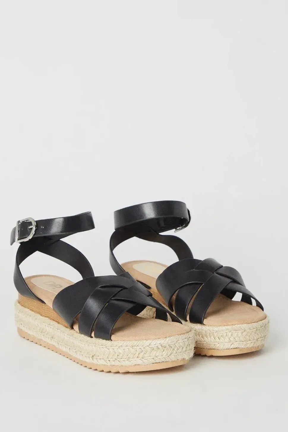Rudi Interwoven Espadrille Wedge Sandals