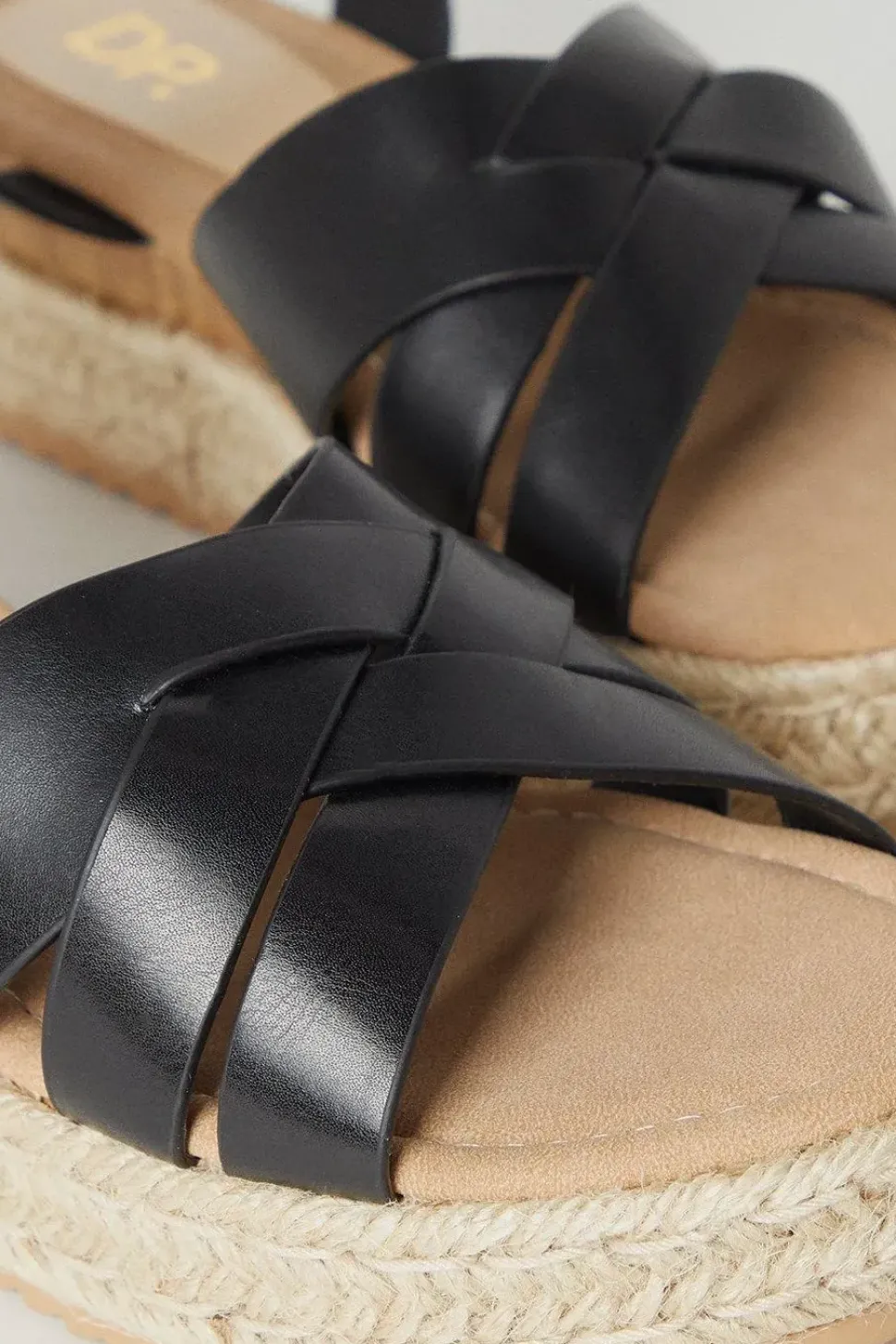 Rudi Interwoven Espadrille Wedge Sandals