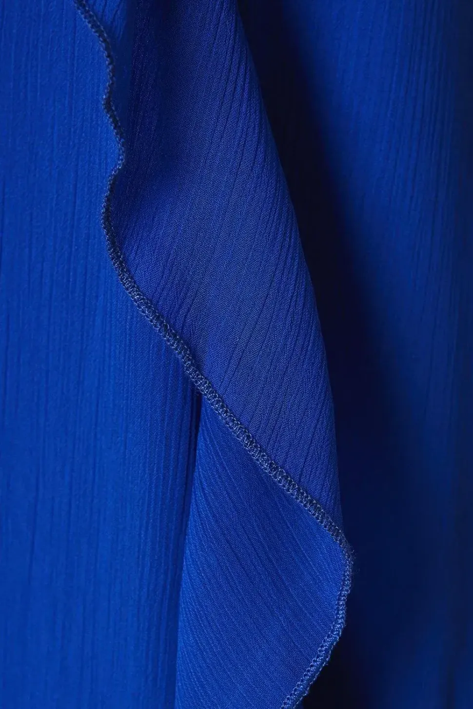 Ruffle Chiffon Light Weight Maxi Dress