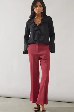 Ruffle Detail Blouse