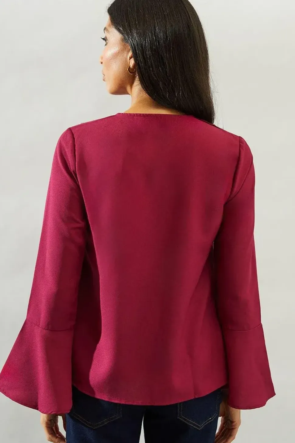 Ruffle Detail Blouse