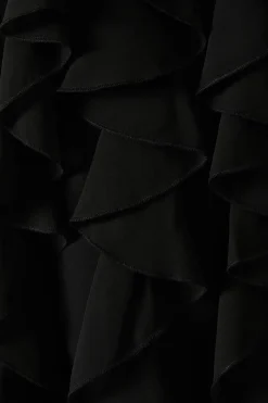 Ruffle Detail Sleeveless Blouse