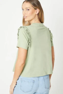 Ruffle Detail Tshirt