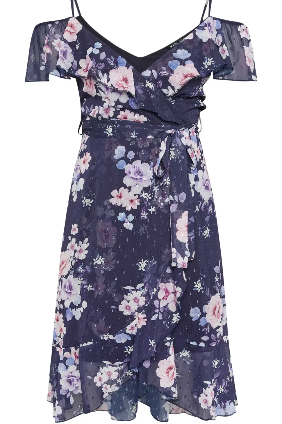Ruffle Hem Dress