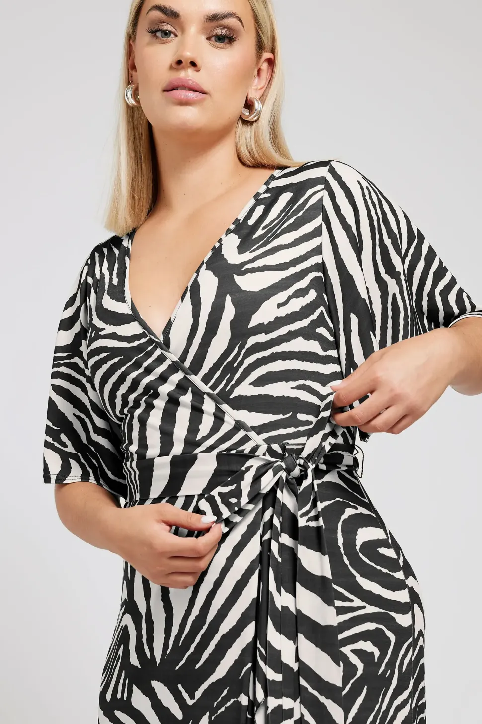 Ruffle Hem Maxi Dress