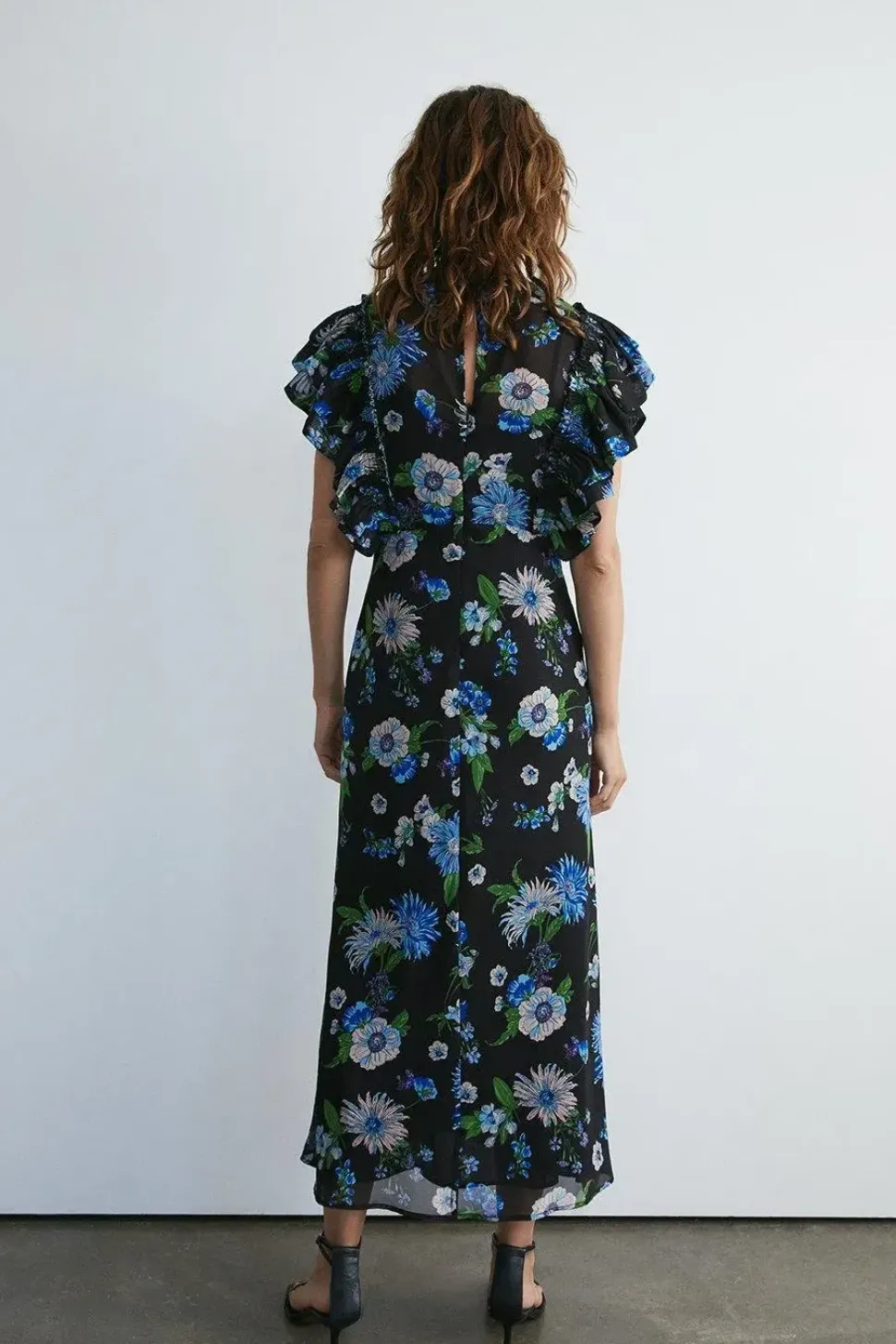 Ruffle Maxi Dress